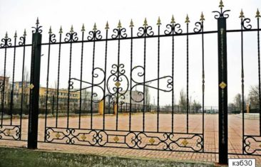 Кованые заборы